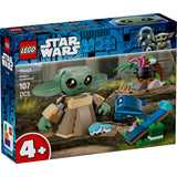 LEGO Star Wars: Casa lui Grogu 75443, 107 piese
