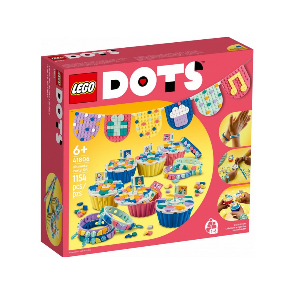 LEGO DOTS -  Kitul suprem de petrecere 41806, 1154 piese