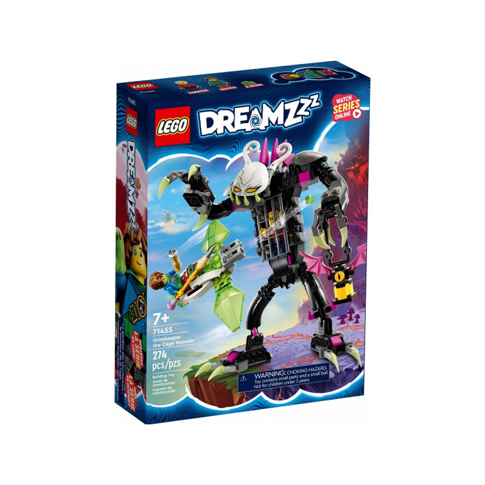 LEGO DREAMZzz Grimkeeper, monstrul-cușcă 71455 274 piese