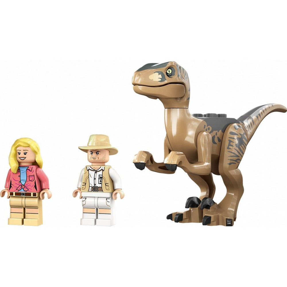 LEGO Jurassic World -  Evadarea dinozaurului Velociraptor 76957, 137 piese