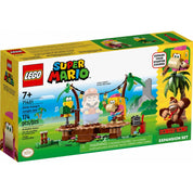 LEGO Super Mario -  Set de extindere - Concertul lui Dixie Kong in jungla 71421, 174 piese