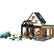 LEGO City -  Casa familiei si masina electrica 60398, 462 piese