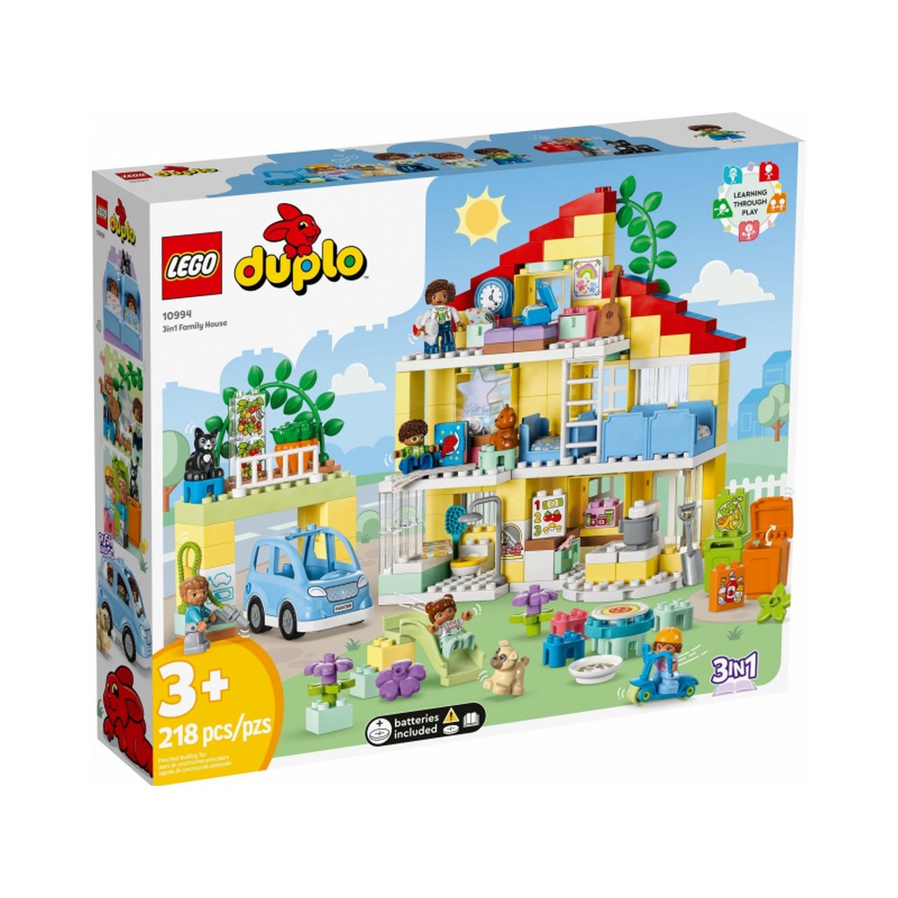 LEGO DUPLO -  Casa familiei 3in1 10994, 218 piese