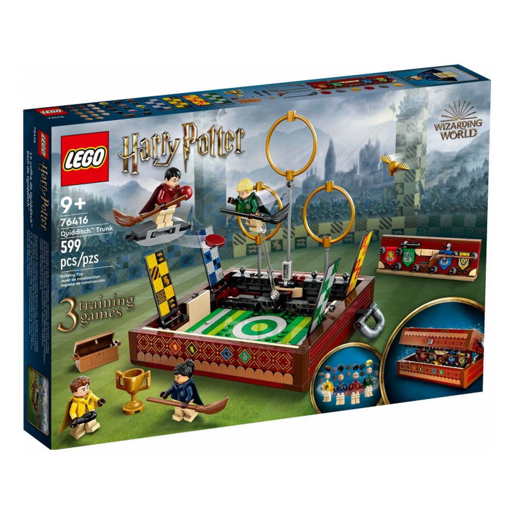 LEGO Harry Potter -  Cufarul Quidditch 76416, 599 piese