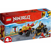 LEGO Ninjago -  Masina lui Kai si motocicleta lui Ras 71789, 103 piese