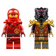 LEGO Ninjago Kai és Ras autós és motoros csatája 71789