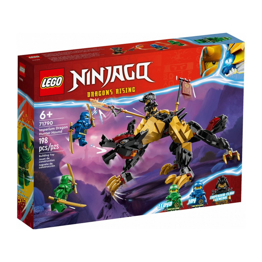 LEGO Ninjago -  Cainele imperial vanator de dragoni 71790, 198 piese