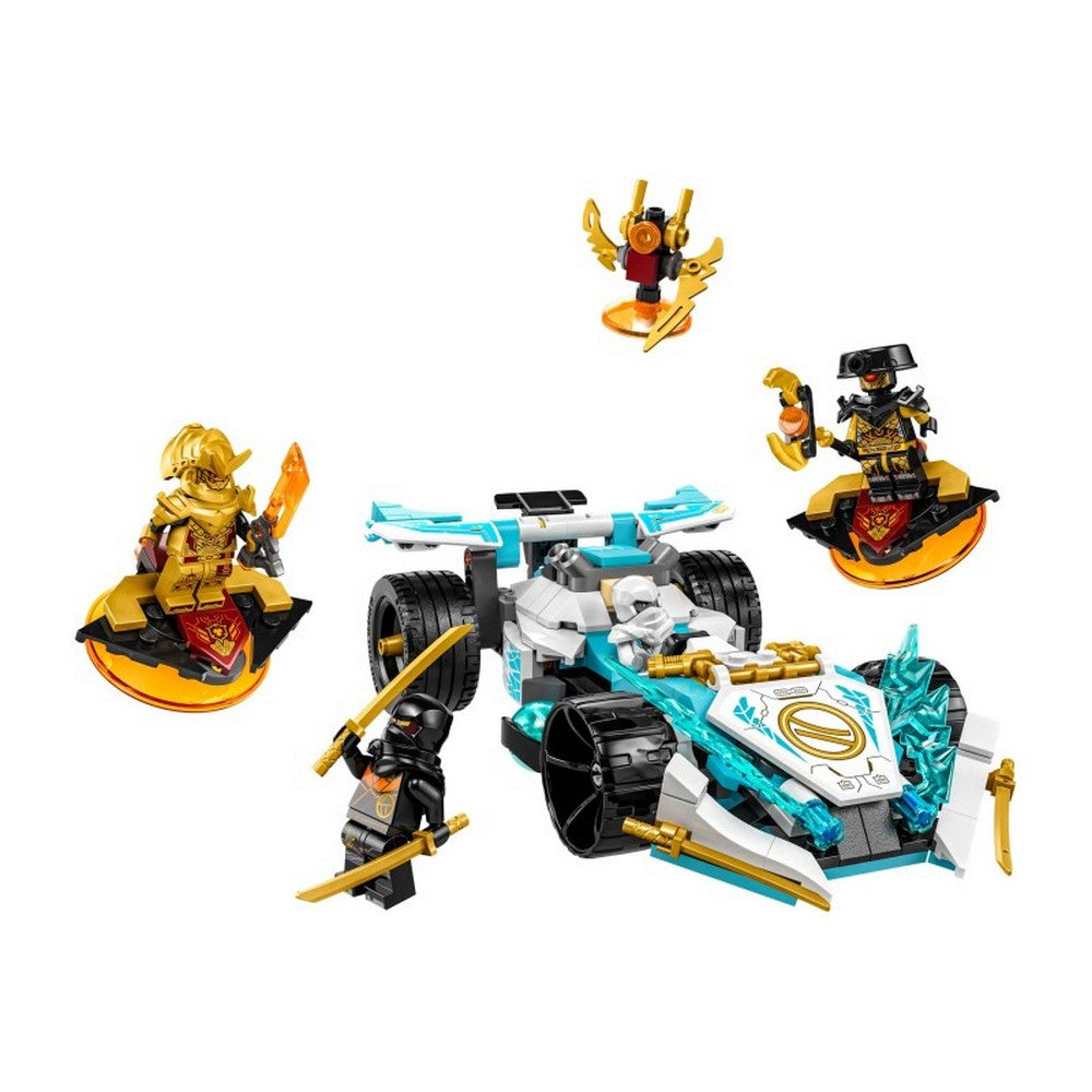 LEGO Ninjago -  Masina de curse Spinjitzu a lui Zane 71791, 307 piese