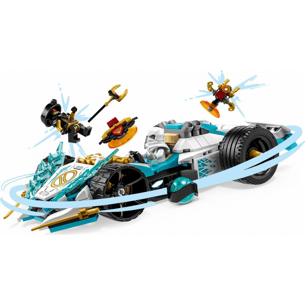 LEGO Ninjago -  Masina de curse Spinjitzu a lui Zane 71791, 307 piese