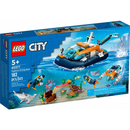 LEGO City  Barca pentru scufundari 60377