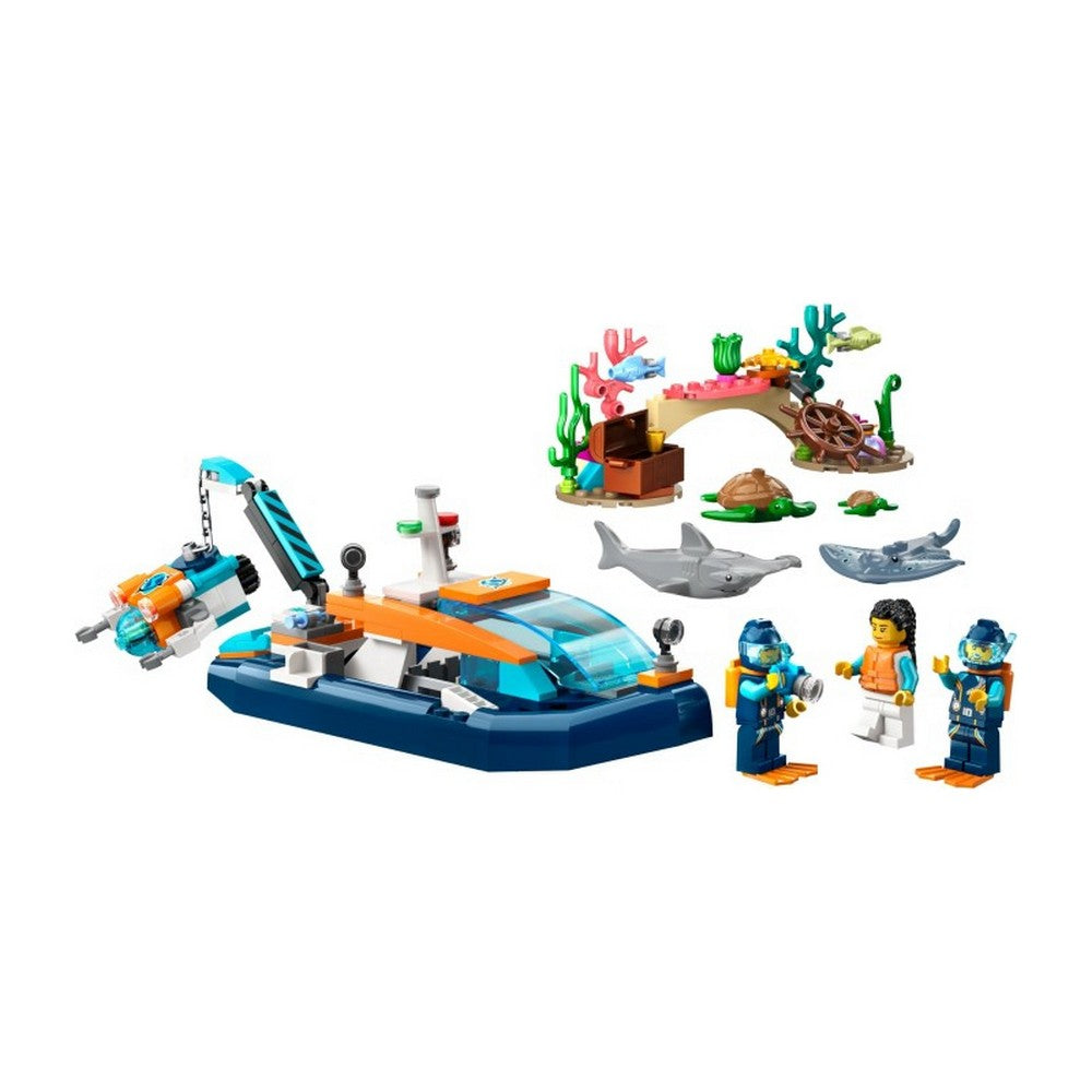 LEGO City  Barca pentru scufundari 60377