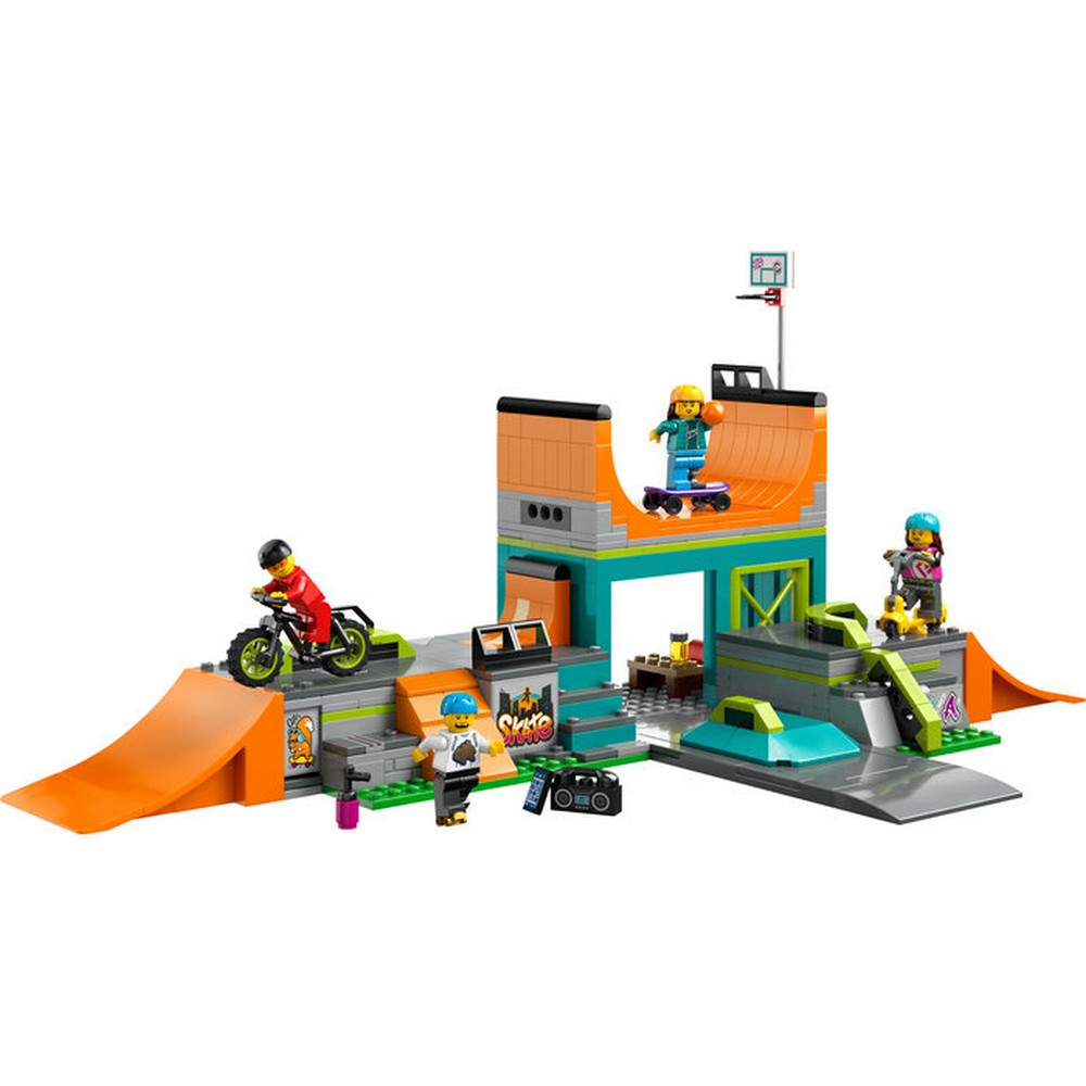 LEGO City -  Parc pentru skateboard 60364, 454 piese