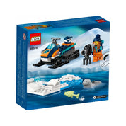 LEGO City -  Snowmobil pentru explorari arctice 60376, 70 piese