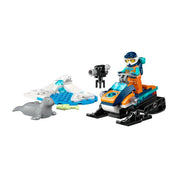 LEGO City -  Snowmobil pentru explorari arctice 60376, 70 piese