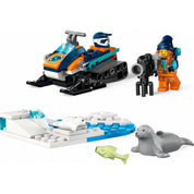 LEGO City -  Snowmobil pentru explorari arctice 60376, 70 piese