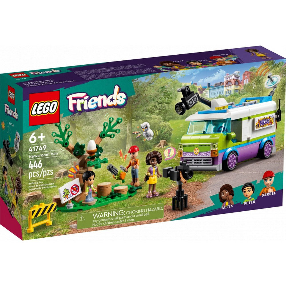 LEGO Friends -  Studio mobil de stiri 41749, 446 piese