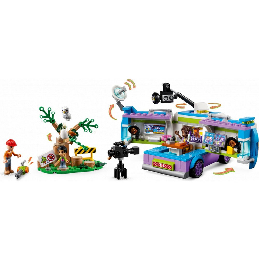 LEGO Friends -  Studio mobil de stiri 41749, 446 piese