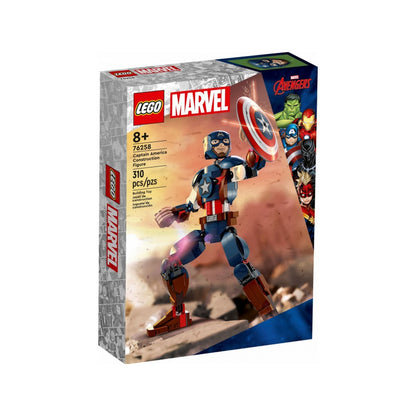 LEGO Marvel Super Heroes Figurina de constructie Captain America 76258