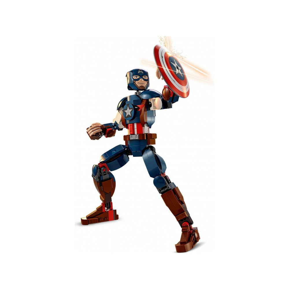 LEGO Marvel Super Heroes -  Figurina de constructie Captain America 76258, 310 piese