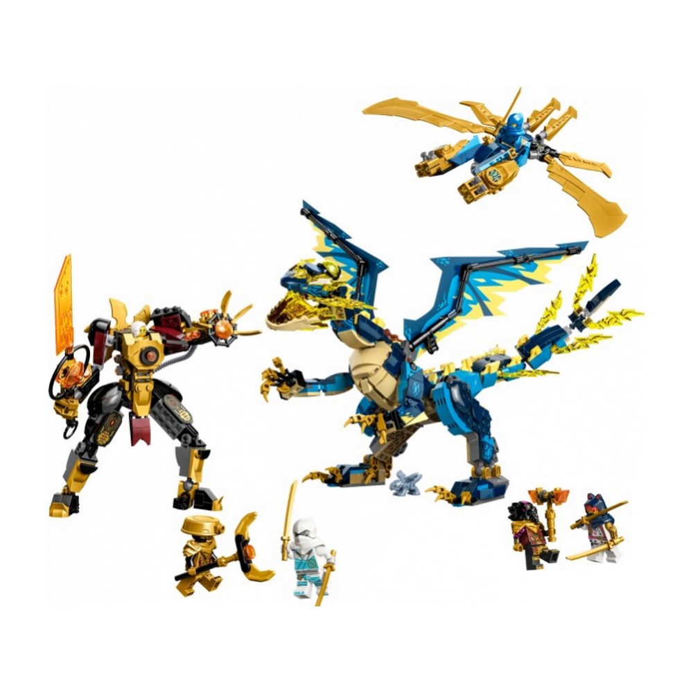 LEGO Ninjago -  Dragonul Elemental vs. Robotul Imparatesei 71796, 1038 piese