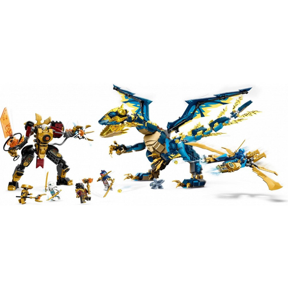 LEGO Ninjago -  Dragonul Elemental vs. Robotul Imparatesei 71796, 1038 piese