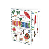 Leporelló Hónapsoroló carte cartonată în limba maghiară 