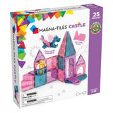 MAGNA-TILES Castel, set magnetic de construcție de 25 de piese