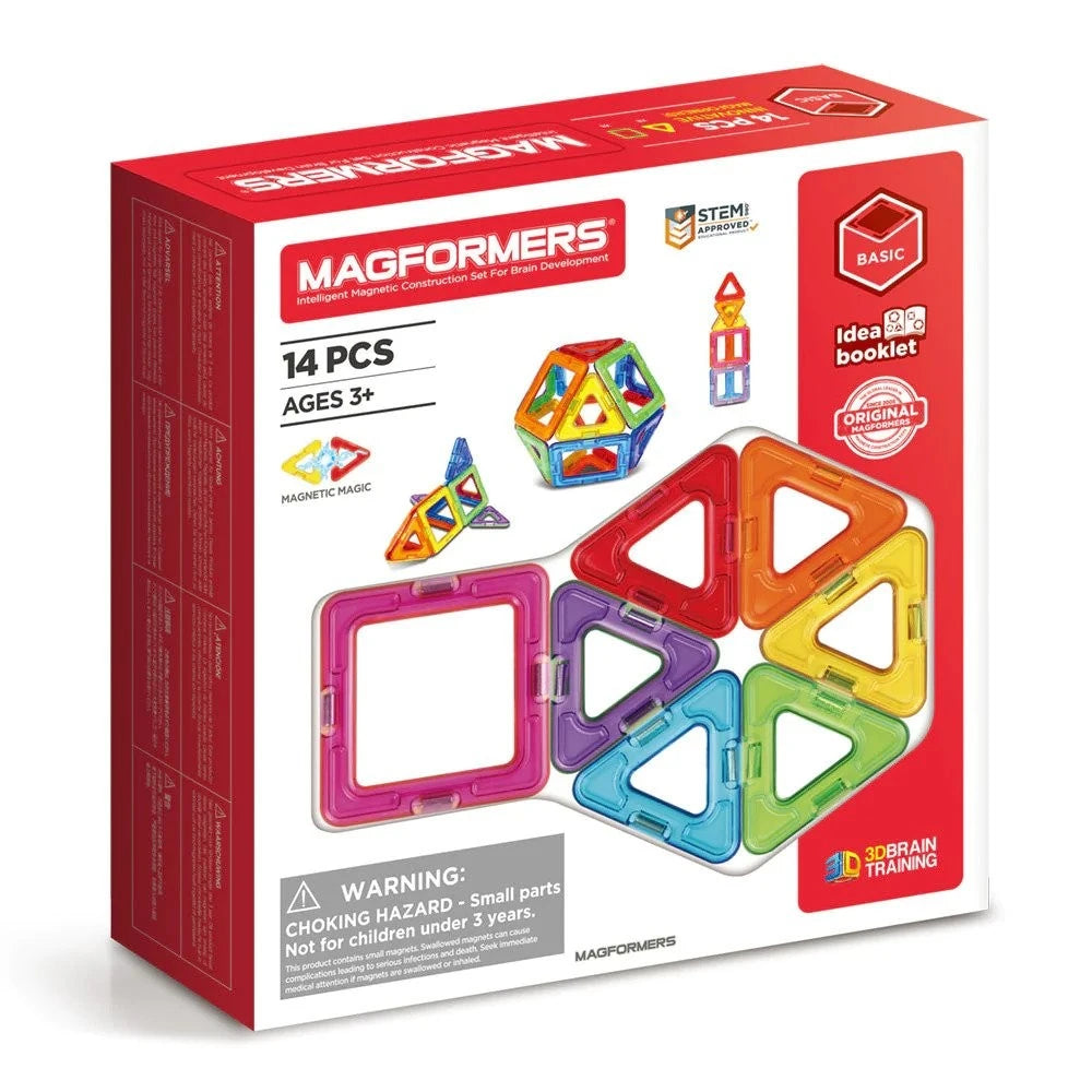 Joc magnetic de construcție Magformers - 14 piese