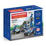 Magformers Amazing Police Set, Secția de Poliție, 50 piese