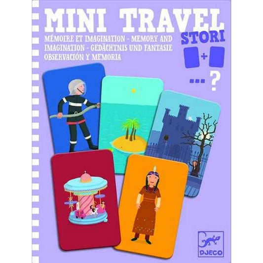Djeco Mini Travel Stori - ambalaj vedere din fata