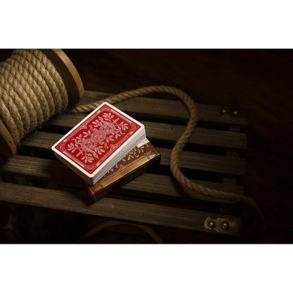 Monarchs, Theory11 Playing Cards - Red - verso la cartile de joc