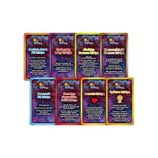 Phix Kamaszoknak társasjáték kártyapakli, különböző témájú kommunikációs és győztes kártyákkal.