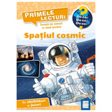 Primele lecturi: Spațiul cosmic caiet de lucru în limba română