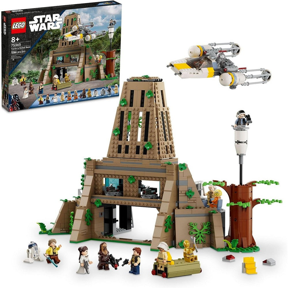 LEGO Star Wars -  Baza rebela de pe Yavin 4 75365, 1066 piese