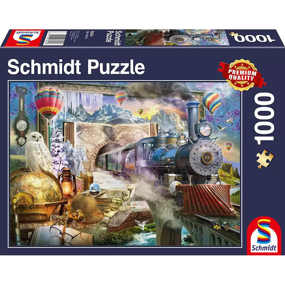 Puzzle Schmidt: Călătorie magică, 1000 de piese