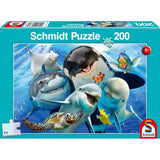 Puzzle Schmidt: Prieteni subacvatici, 200 piese