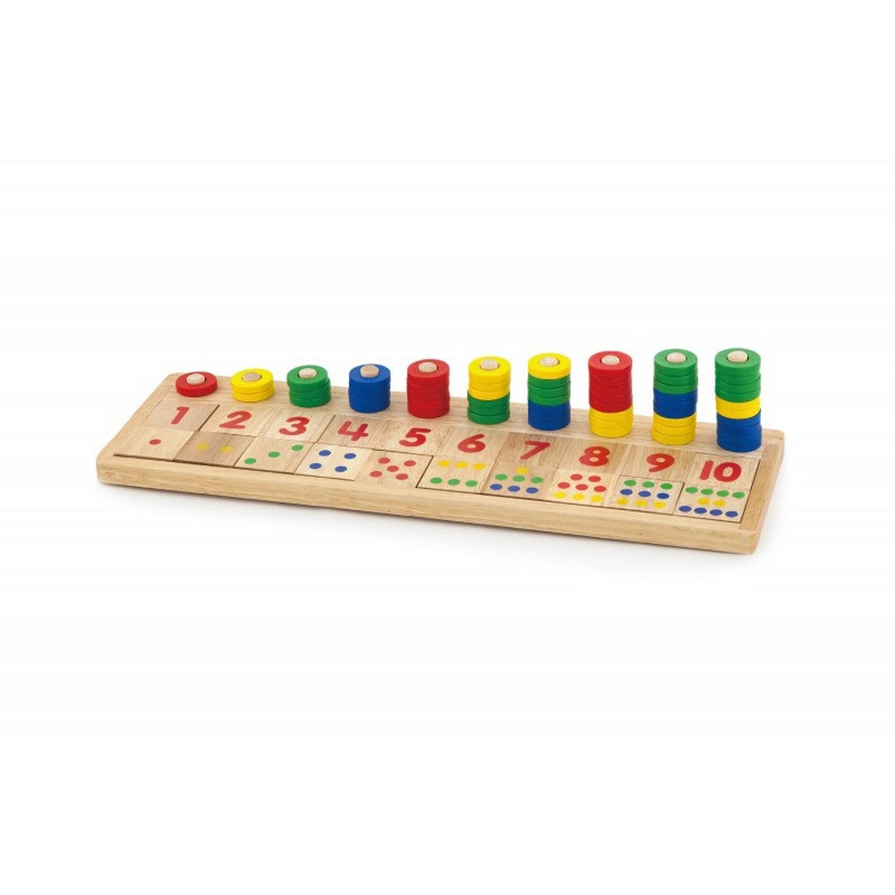 Numără și asociază Viga Toys