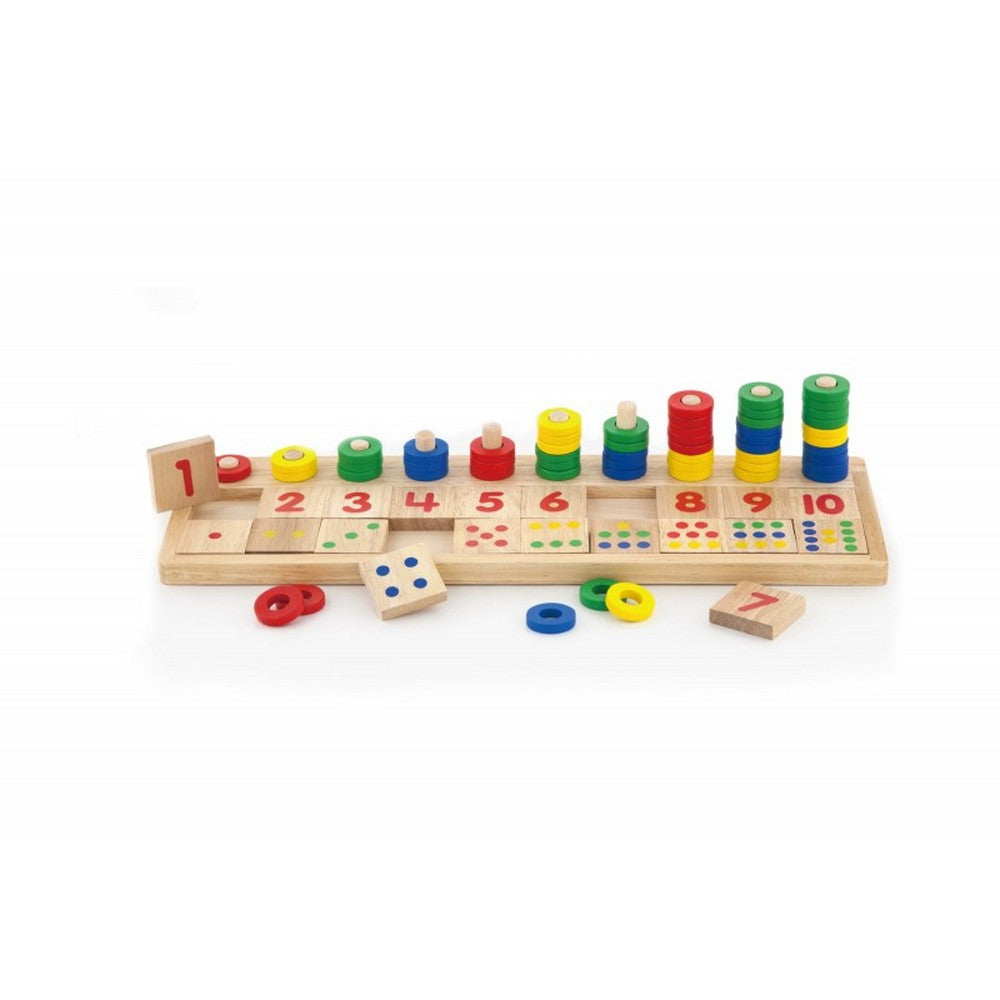 Numără și asociază Viga Toys