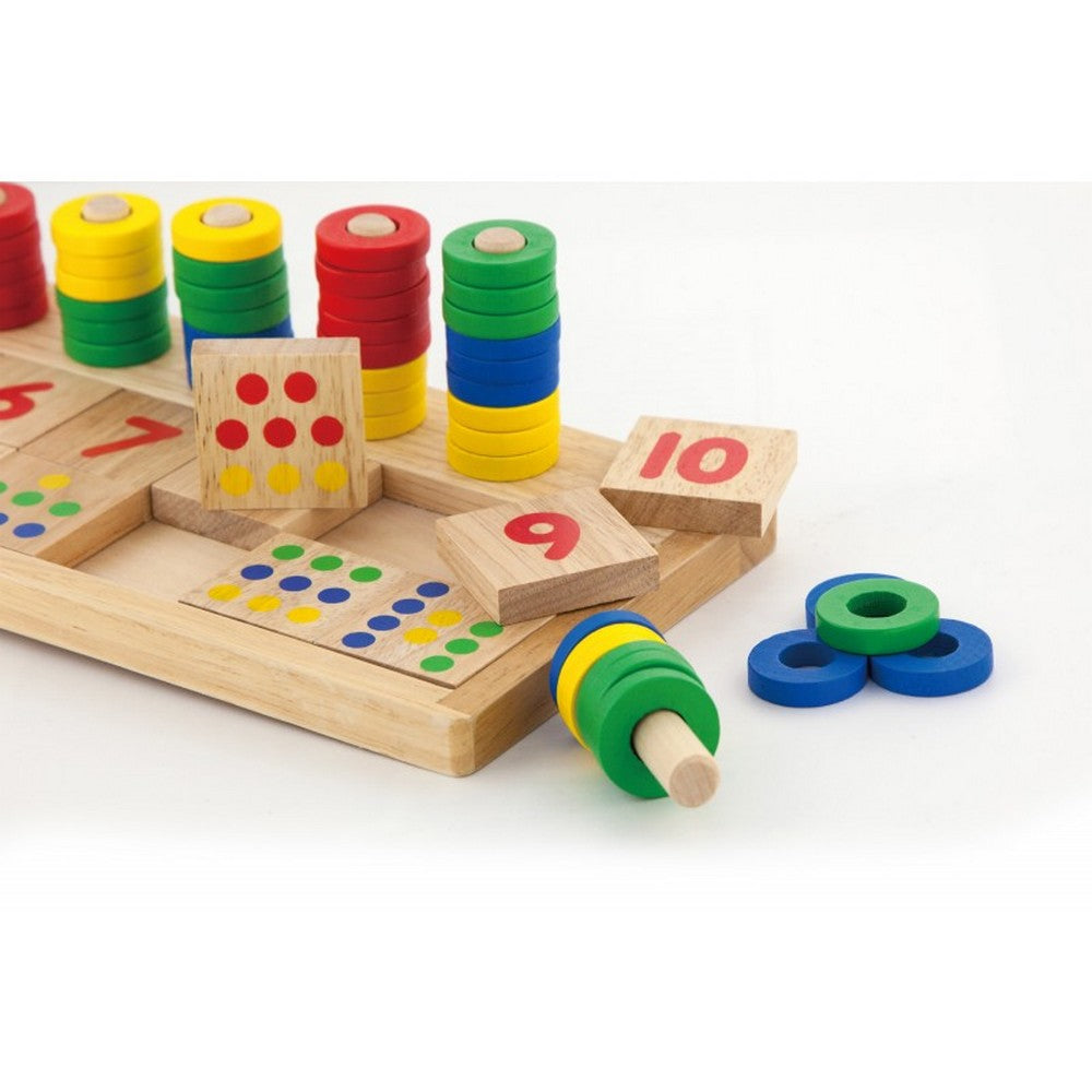 Numără și asociază Viga Toys