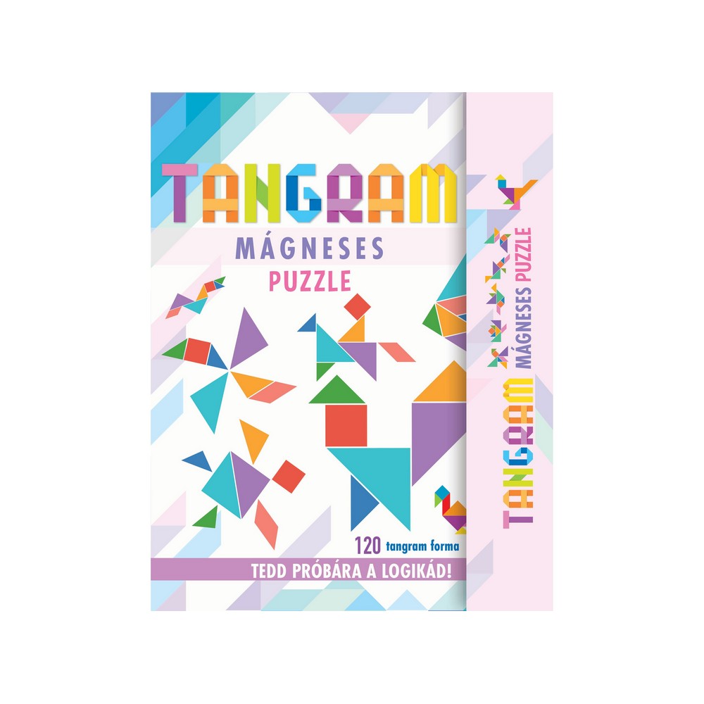 Tangram - Mágneses puzzle joc de societate în limba maghiară