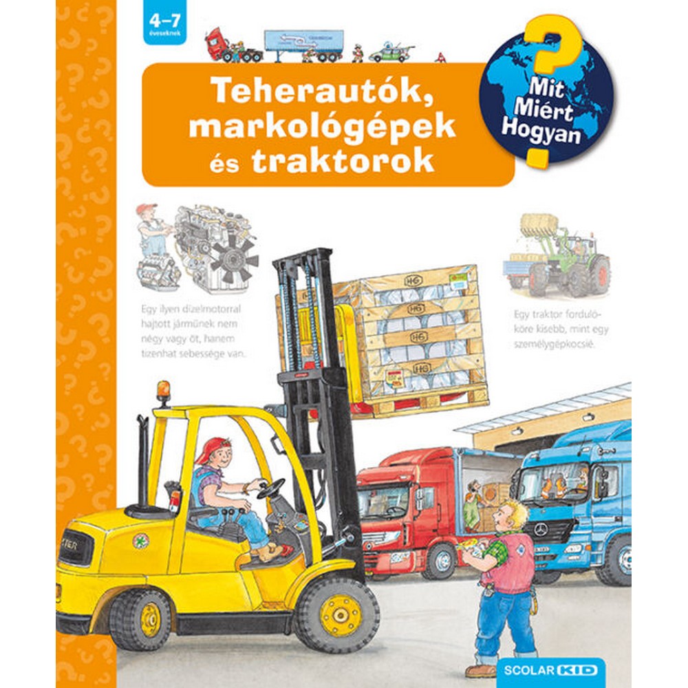 Teherautók, markológépek és traktorok – Mit? Miért? Hogyan? (11.)