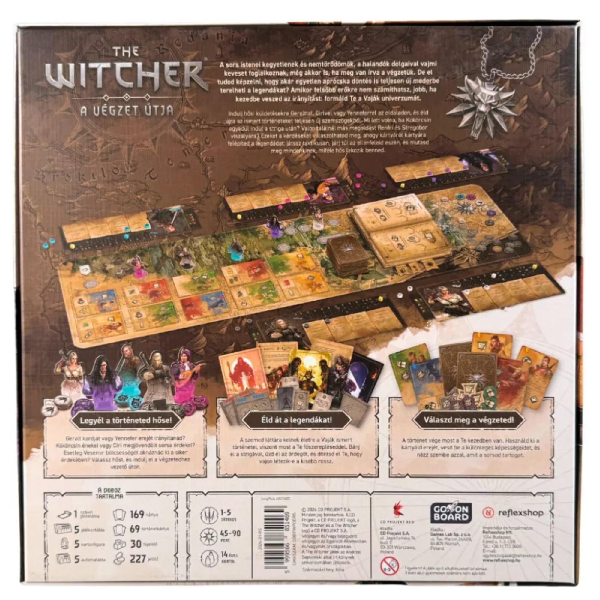 The Witcher: A végzet útja, joc de societate în limba maghiară
