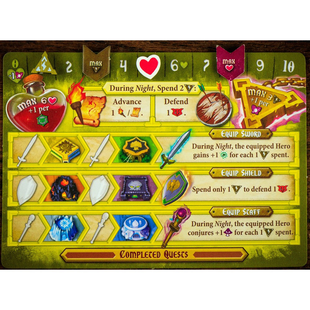 Tiny Epic Quest Deluxe Edition joc de societate în limba engleză