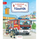 A járművek világa Tűzoltók carte în limba maghiară