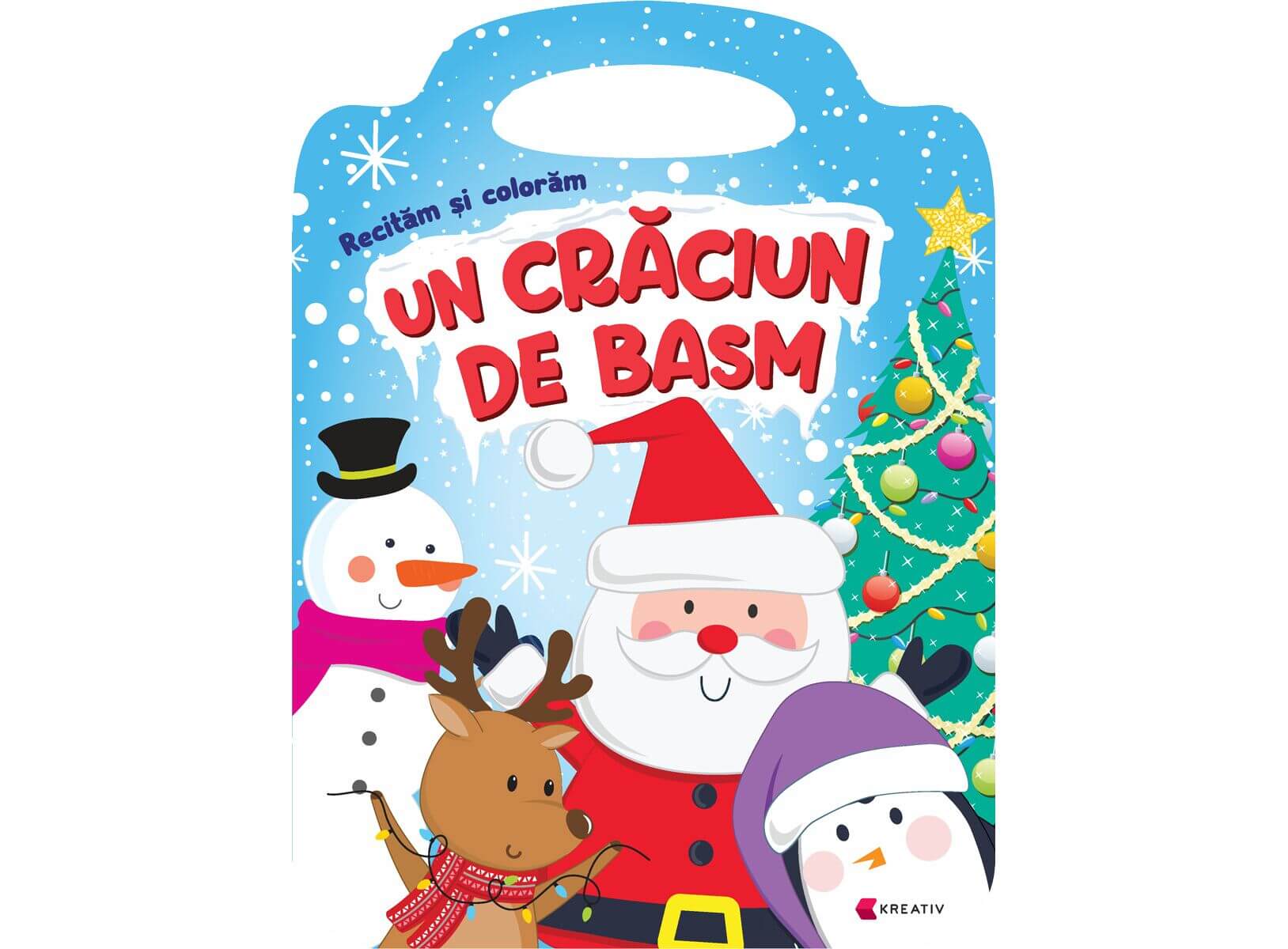 Un Crăciun de basm carte de colorat