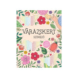 Varázskert Színező carte în limba maghiară