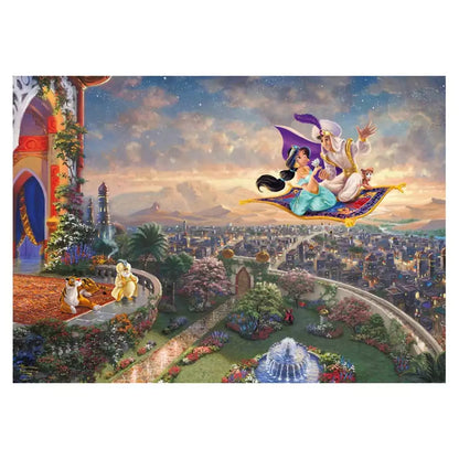 Puzzle Schmidt: Thomas Kinkade - Disney - Aladdin, 1000 piese