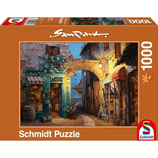 Puzzle Schmidt: Sam Park - Alee catre lacul Como, 1000 piese