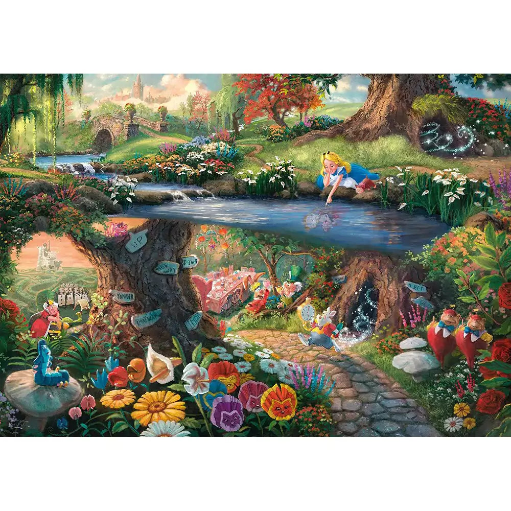 Puzzle Schmidt: Disney - Alice în Țara Minunilor, 1000 de piese