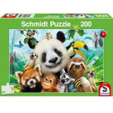 Puzzle Schmidt: Distracție cu Animale!, 200 piese